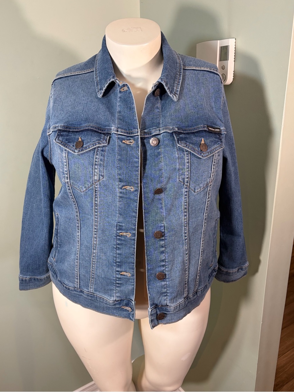 Calvin Klein woman Classic Blue Denim Jacket